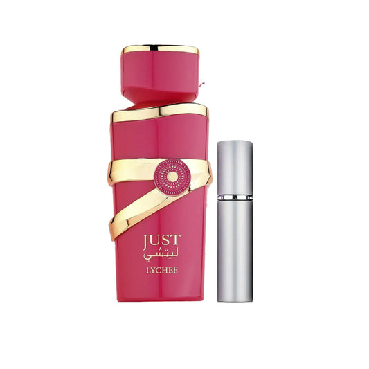 DECANT - FRAGRANCE WORLD JUST LYCHEE - EDP (MUJER)