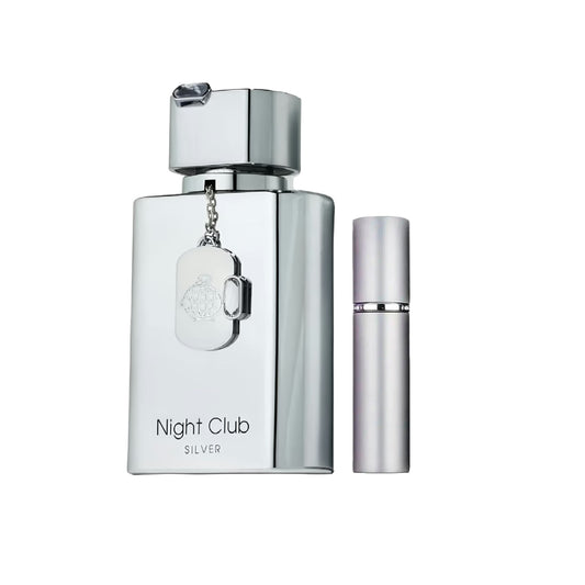 DECANT - FRAGRANCE WORLD NIGHT CLUB SILVER - EDP (HOMBRE)