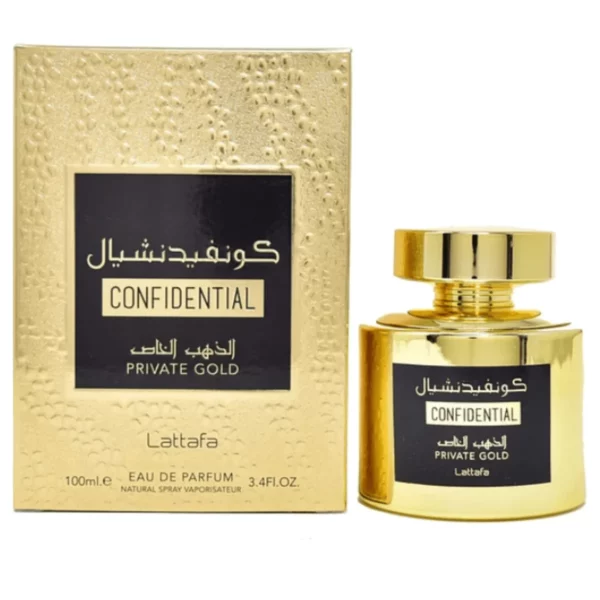 LATTAFA CONFIDENTIAL PRIVATE GOLD EDP 100ML